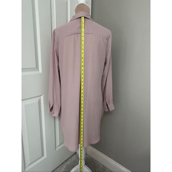 Delicate pink Como Vintage chiffon blouse - Picture 4 of 9